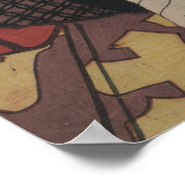 浮世絵日本の歌舞伎役者/国貞作 ポスター (角)