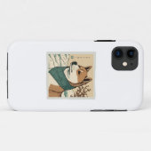 浮世絵日本の:柴犬 Case-Mate iPhoneケース (裏面(横))