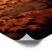 浮世絵秋 ポスター (角)