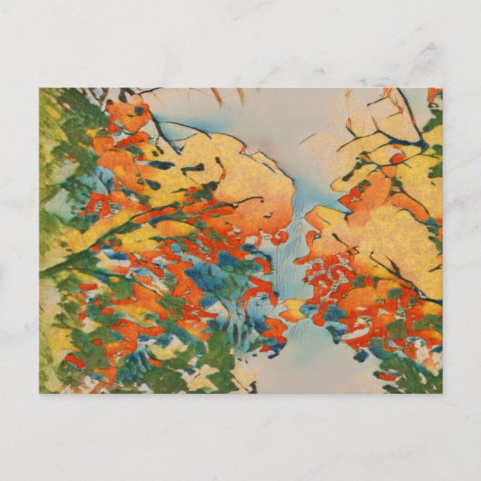 浮世絵秋 ポストカード (正面)