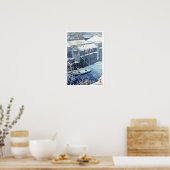 浮世絵蓮井n03お茶の水 ポスター (キッチン)