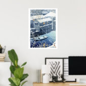 浮世絵蓮井n03お茶の水 ポスター (ホームオフィス)