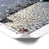 浮世絵蓮井n06安来清水寺 ポスター (角)