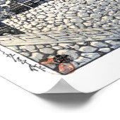 浮世絵蓮井n06安来清水寺 ポスター (角)