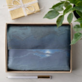 浮世絵蓮井n07松江出雲（霞んだ月） 薄葉紙 (ギフト)