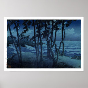 浮世絵蓮井n10出雲日御岬 ポスター