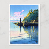 浮世絵蓮井n11モーニング出雲の三保ヶ関 ポストカード (正面)