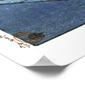 浮世絵蓮井n17高津市 ポスター (角)