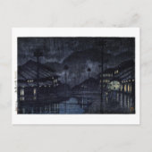 浮世絵蓮井n18但馬城崎 ポストカード (正面)