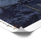 浮世絵蓮井n25木曽市須原 ポスター (角)