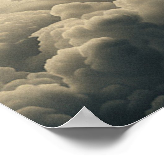 浮世絵風の日本龍のポスター - 神話的な力を持つ ポスター (角)