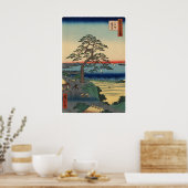 浮世絵風景画 歌川広重 プリント (キッチン)