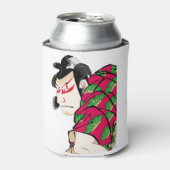 浮世絵　その13 缶クーラー (缶正面)