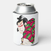 浮世絵　その13 缶クーラー (缶裏面)