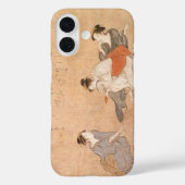 浮世絵 三酝婦人図 鳥居清長 Case-Mate iPhoneケース (裏面)