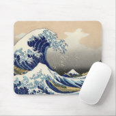 浮世絵 – 北斎の津波マウスパッド マウスパッド (マウス)
