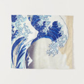 浮世絵 – 北斎： No21 素晴らし Wave - タペストリー (正面(横))