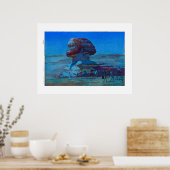 浮世絵 – 吉田 – 02 – スフィンクス ポスター (キッチン)