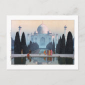 浮世絵 – 吉田 – 03 - Taj Mahal in Morning Mist ポストカード (正面)