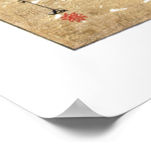 浮世絵 – 吉田 – 04 - Matterhorn - ポスター (角)