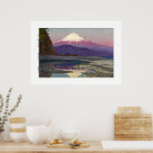 浮世絵 – 吉田 – 08 – 興津 –  ポスター (キッチン)