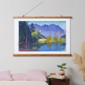 浮世絵 – 吉田 – 11 – 穂高山 –  吊り下げ型タペストリー (寝室)