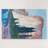 浮世絵 – 吉田 – 15 – エルキャピタン – ジグソーパズル (横)