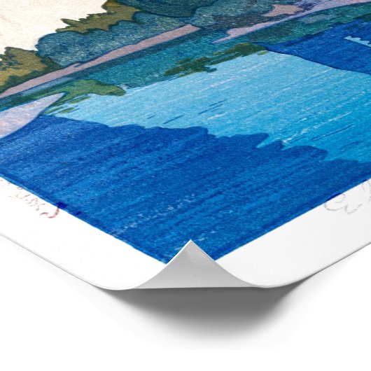 浮世絵 – 吉田 – 15 – エルキャピタン – ポスター (角)