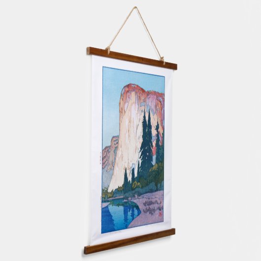 浮世絵 – 吉田 – 15 – エルキャピタン –  吊り下げ型タペストリー (傾斜あり)