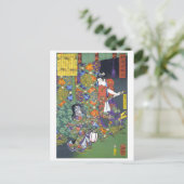 浮世絵- 和漢百物語 No.05 - 楠多門丸正行 - ポストカード (スタンド正面)