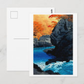 浮世絵【巴水】A18 塩原の秋 ポストカード (正面/裏面)