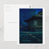 浮世絵【巴水】A24 京都大原三千院 ポストカード (正面/裏面)