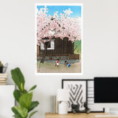 浮世絵 - 巴水 - C01 - 春の愛宕山 - ポスター (ホームオフィス)