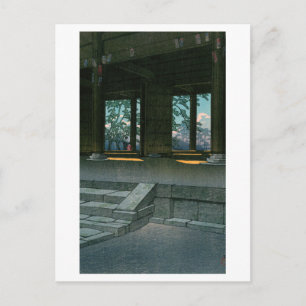 浮世絵 巴水 No59 京都知恩院 ポストカード