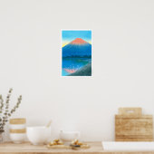 浮世絵 - 巴水 - No.7 山中湖の暁 ポスター (キッチン)