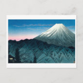 浮世絵[庄亭]箱根から山富士 ポストカード (正面)