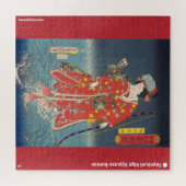 浮世絵 – 楠巨摩姫日本の – 魔術師 –  ジグソーパズル (横)