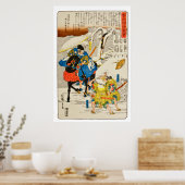 浮世絵 歌川広重 1840年 ポスター (キッチン)