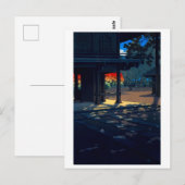 浮世絵[波水]A16 野火止　平林寺 ポストカード (正面/裏面)