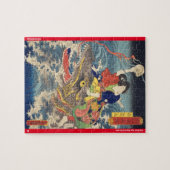 浮世絵 – 白菊丸日本の – 魔術師 – ジグソーパズル (横)