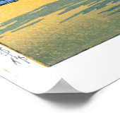 浮世絵 – 羽水 – No.44上野の清水殿 –  ポスター (角)