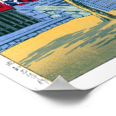 浮世絵 – 羽水 – No.44上野の清水殿 –  ポスター (角)