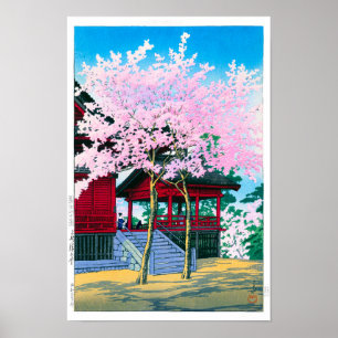 浮世絵 – 羽水 – No.44上野の清水殿 –  ポスター