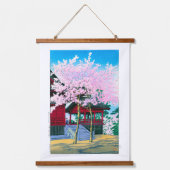 浮世絵 – 羽水 – No.44上野の清水殿 –  吊り下げ型タペストリー (正面)