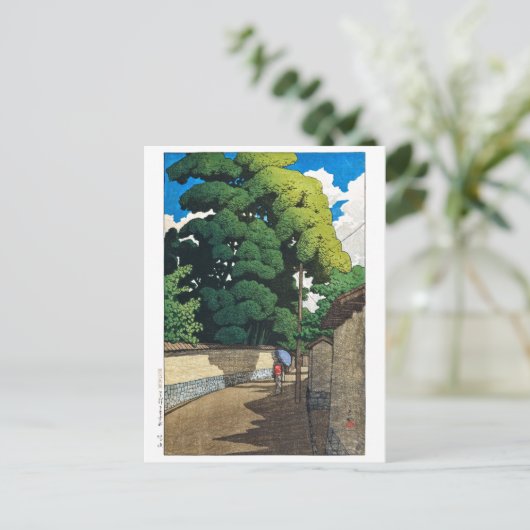 浮世絵[蓮井] C21金沢市下本多町 ポストカード (スタンド正面)