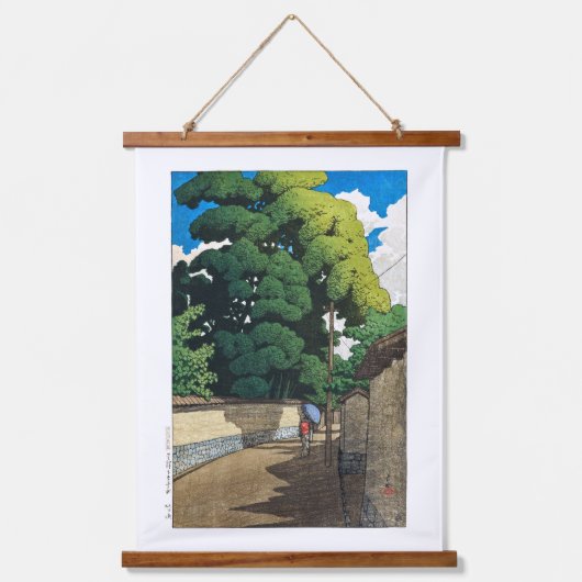 浮世絵[蓮井] C21金沢市下本多町 吊り下げ型タペストリー (正面)