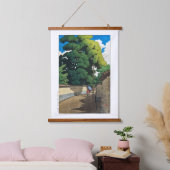 浮世絵[蓮井] C21金沢市下本多町 吊り下げ型タペストリー (寝室)