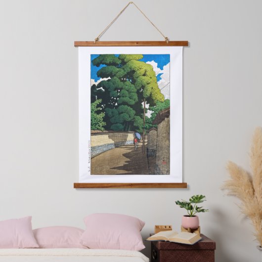 浮世絵[蓮井] C21金沢市下本多町 吊り下げ型タペストリー (寝室)