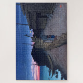 浮世絵[蓮井] C23佐渡島相川町 ジグソーパズル (縦)