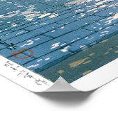 浮世絵 – 蓮井 – No.18目黒不動 –  ポスター (角)